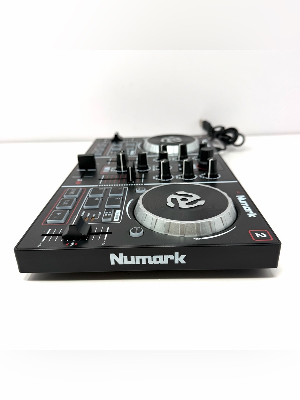 Numark Party Mix Double Deck Dj Controller Built In Light Show Complete In Box - Picture 8 of 14